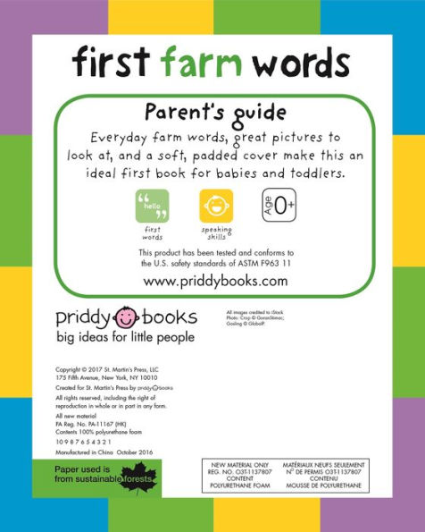 First 100 Padded: First Farm Words