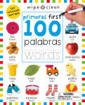 Alternative view 1 of Wipe Clean: First 100 Words / 100 primeras palabras Bilingual (Spanish-English)