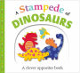 Picture Fit Board Books: A Stampede of Dinosaurs: A Clever Opposites Book