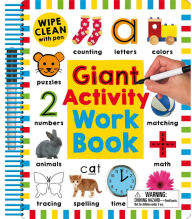 Title: Wipe Clean: Giant Activity Workbook, Author: Roger Priddy