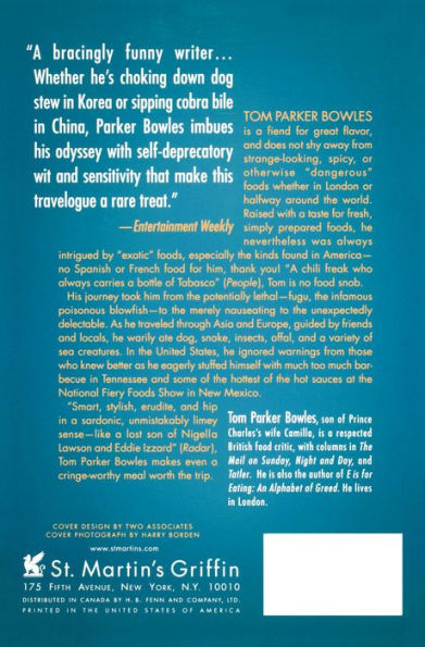 The Year of Eating Dangerously: A Global Adventure Search Culinary Extremes