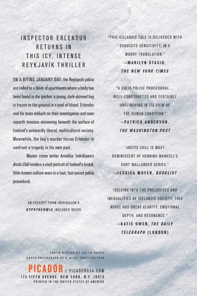 Arctic Chill (Inspector Erlendur Series #5)