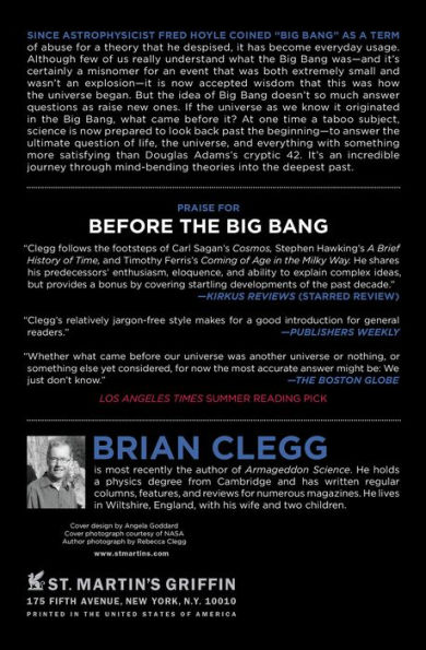 Before the Big Bang: The Prehistory of the Universe