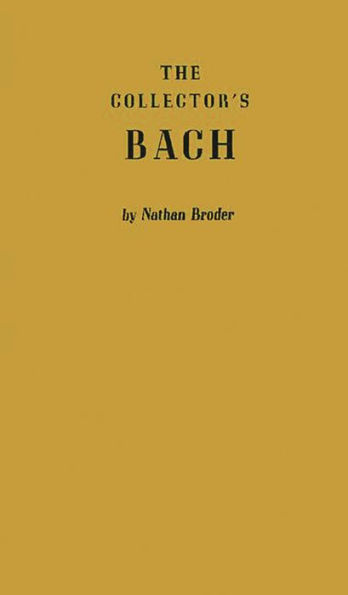 The Collector's Bach