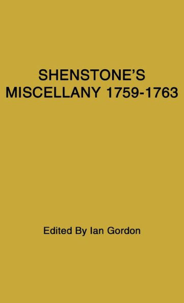 Miscellany 1759-1763