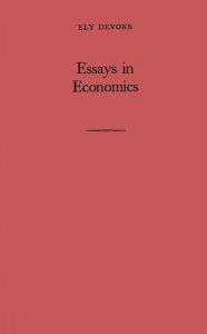Title: Essays in Economics, Author: Bloomsbury Academic