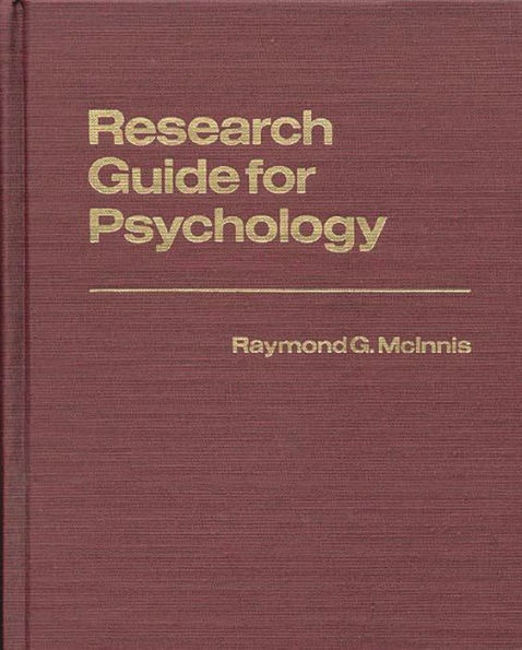 Research Guide for Psychology