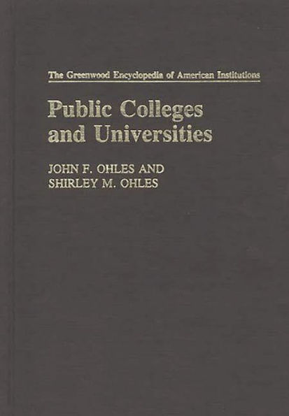 Public colleges and universities