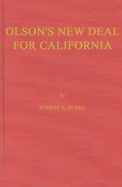 Olson's New Deal for California