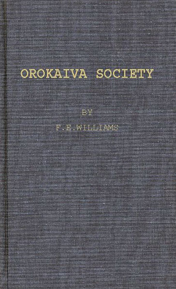 Orokaiva Society.