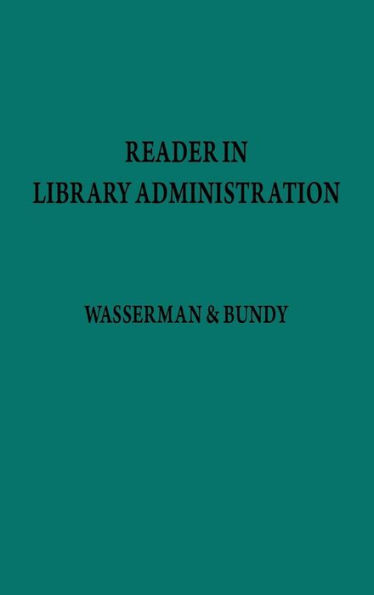 Reader in Library Administration