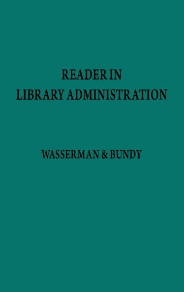 Reader in Library Administration
