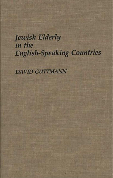 Jewish Elderly in the English-Speaking Countries
