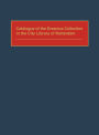 Catalogue of the Erasmus Collection in the City Library of Rotterdam