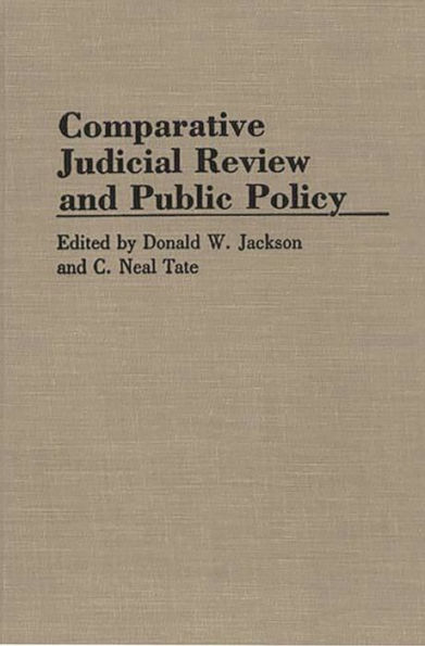 Comparative Judicial Review and Public Policy