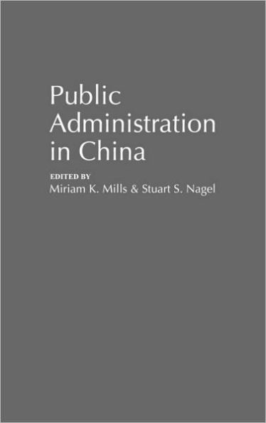 Public Administration in China
