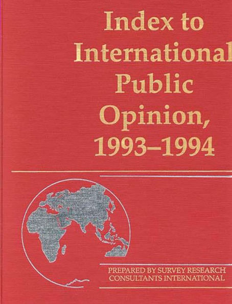 Index to International Public Opinion, 1993-1994