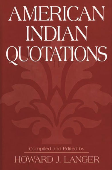 American Indian Quotations