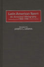 Latin American Sport: An Annotated Bibliography, 1988-1998