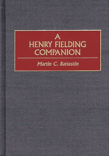 A Henry Fielding Companion