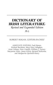 Title: Dictionary of Irish Literature: A-L, 2nd Edition, Author: ABC-CLIO