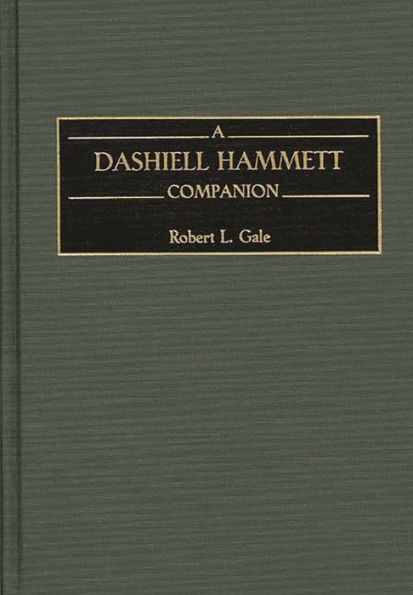 A Dashiell Hammett Companion