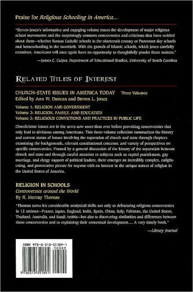 Religious Schooling America: Private Education and Public Life