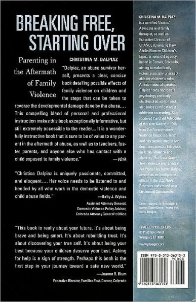 Breaking Free, Starting Over: Parenting the Aftermath of Family Violence