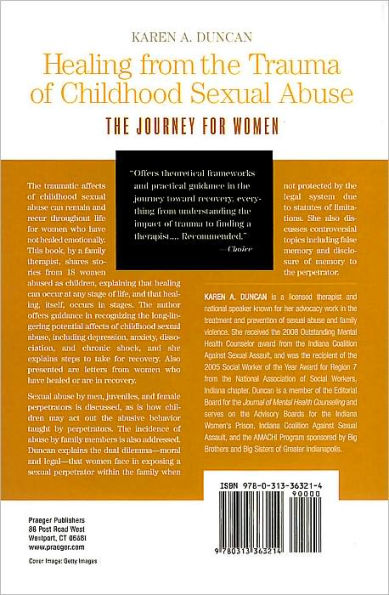 Healing from the Trauma of Childhood Sexual Abuse: The Journey for Women
