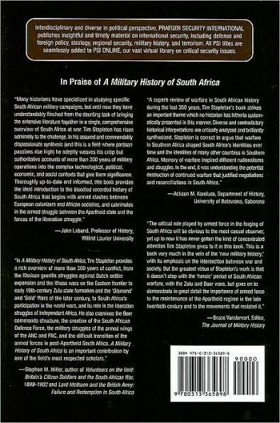 A Military History of South Africa: From the Dutch-Khoi Wars to End Apartheid