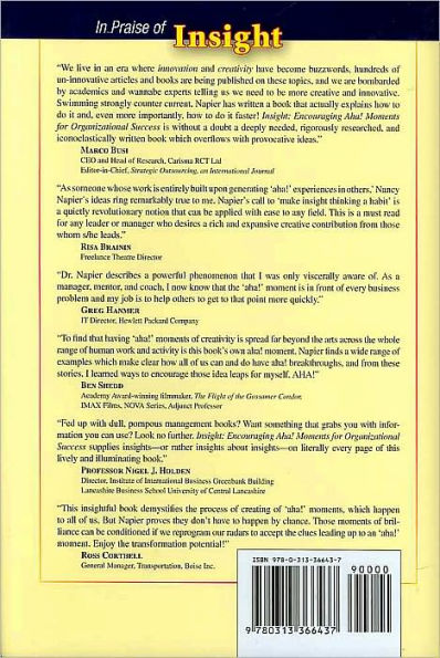 Insight: Encouraging Aha! Moments for Organizational Success