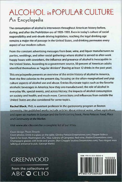 Alcohol Popular Culture: An Encyclopedia