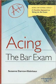 Title: Darrow's Acing the Bar Exam (Acing Series), Author: Suzanne Darrow-Kleinhaus