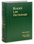 Alternative view 2 of Black's Law Dictionary / Edition 9