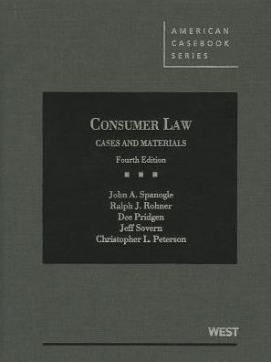 Consumer Law, Cases and Materials, 4th / Edition 4