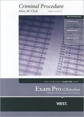 Exam Pro on Criminal Procedure, 3D / Edition 3