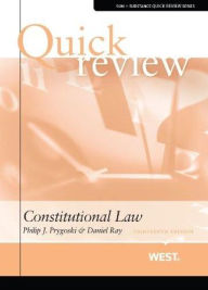 Title: Quick Review of Constitutional Law, 18th / Edition 18, Author: Philip Prygoski