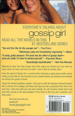Don T You Forget About Me Gossip Girl Series 11 By Cecily Von Ziegesar Paperback Barnes Noble