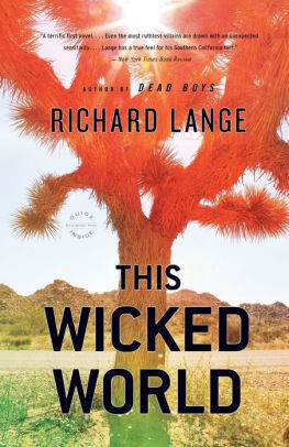 This Wicked World: A Novel