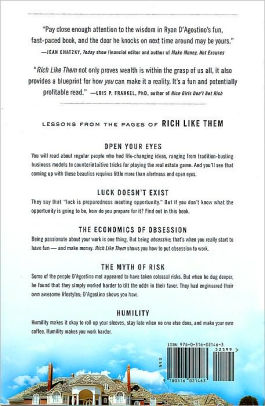Rich Like Them: My Door-to-Door Search for the Secrets of Wealth in Americas Richest Neighborhoods