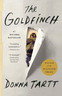 Title: The Goldfinch, Author: Donna Tartt
