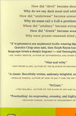 Euphemania: Our Love Affair with Euphemisms
