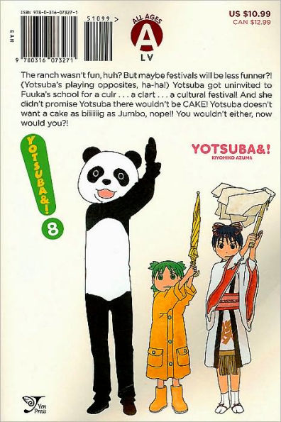 Yotsuba&!, Volume 8