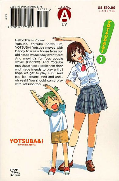 Yotsuba&!, Volume 1