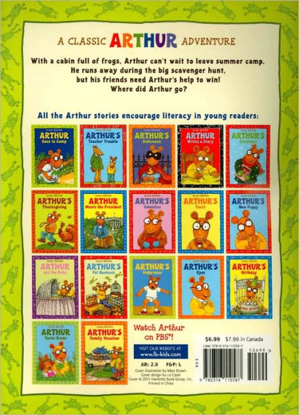 Arthur Goes to Camp (Arthur Adventures Series)