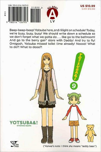 Yotsuba&!, Volume 9