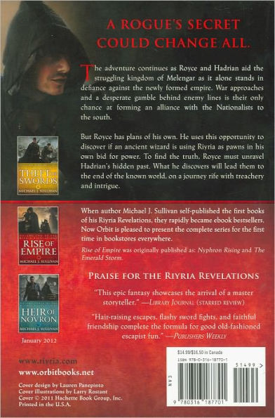 Rise of Empire (Riyria Revelations Series, Volume 2)