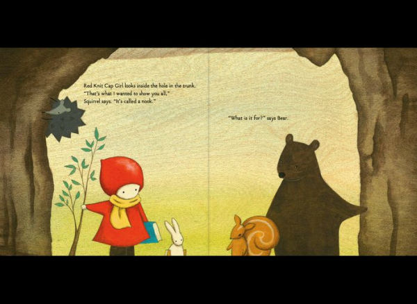 Red Knit Cap Girl and the Reading Tree