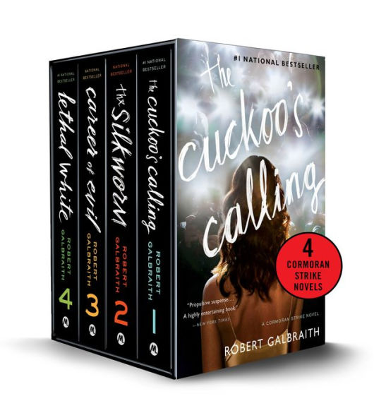 The Cormoran Strike Novels, Books 1-4: (The Cuckoo's Calling, The Silkworm, Career of Evil, Lethal White)