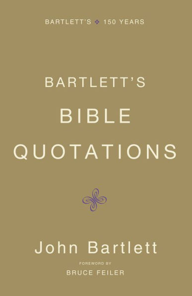 Bartlett's Bible Quotations